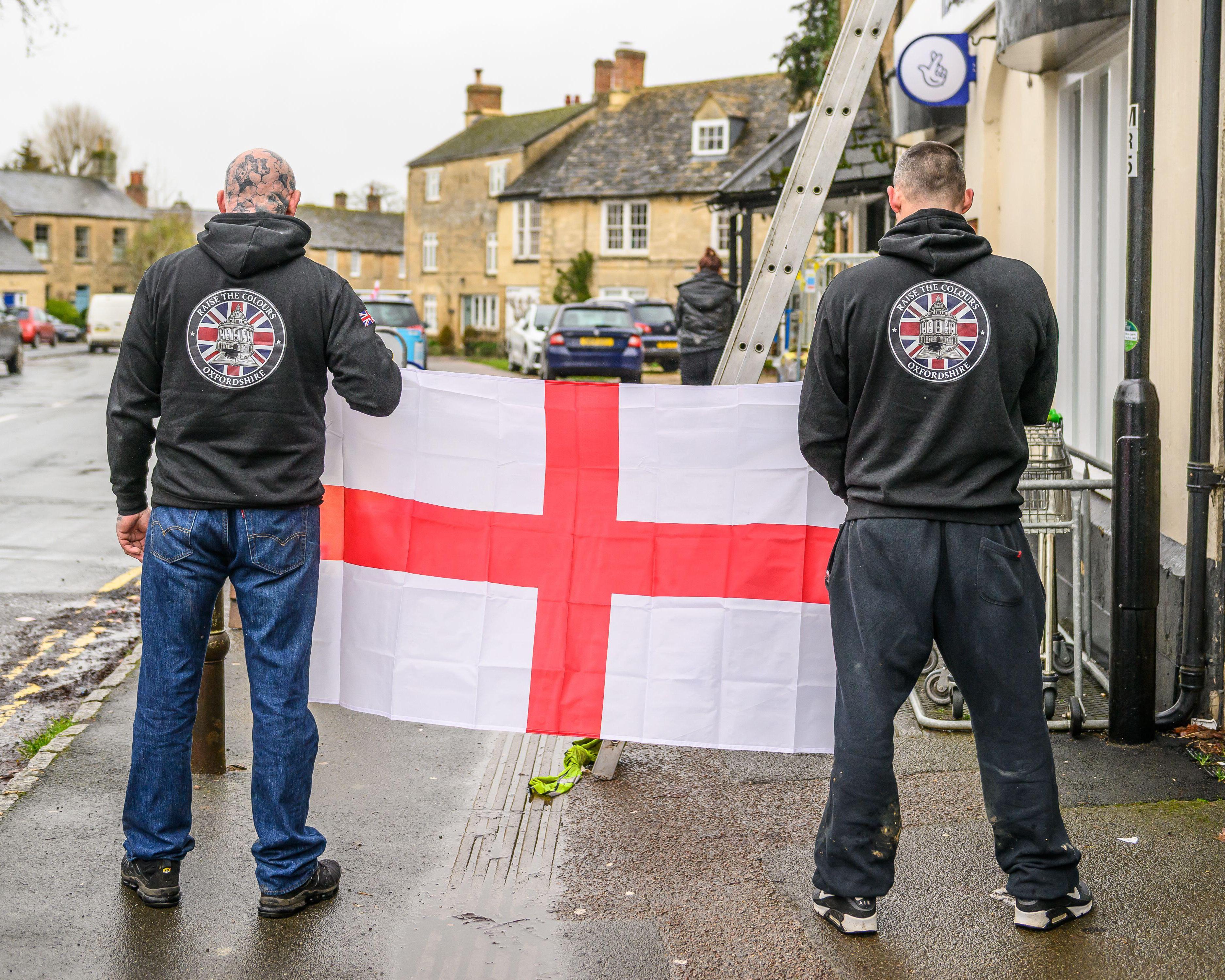 Nationalist group leaders agree to stop hoisting St George’s flags in Oxfordshire