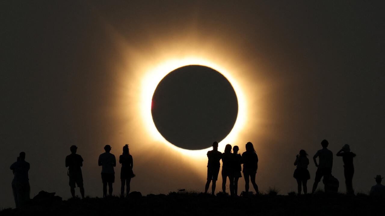 In pictures: Partial to total eclipse sweeps across much of Europe