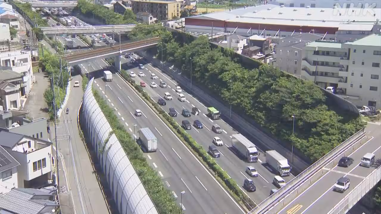 【ライブ映像】お盆休みで下りの混雑ピーク 高速道路や新幹線