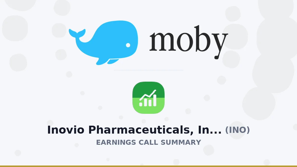 Inovio Pharmaceuticals, Inc. Q2 2026 Earnings Call Summary