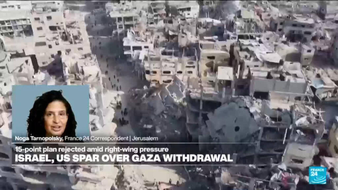 Israel, US spar over Gaza withdrawal