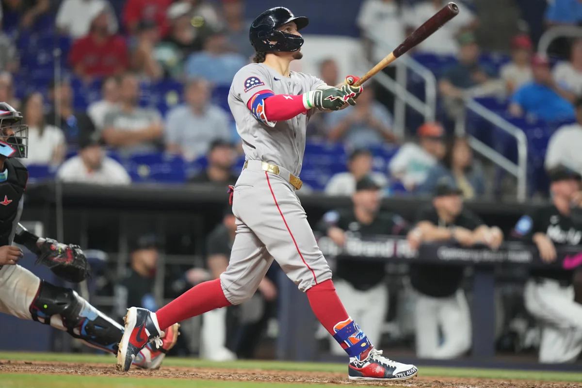 Jarren Duran hits grand slam in 11th inning and Red Sox sink Marlins 7-3