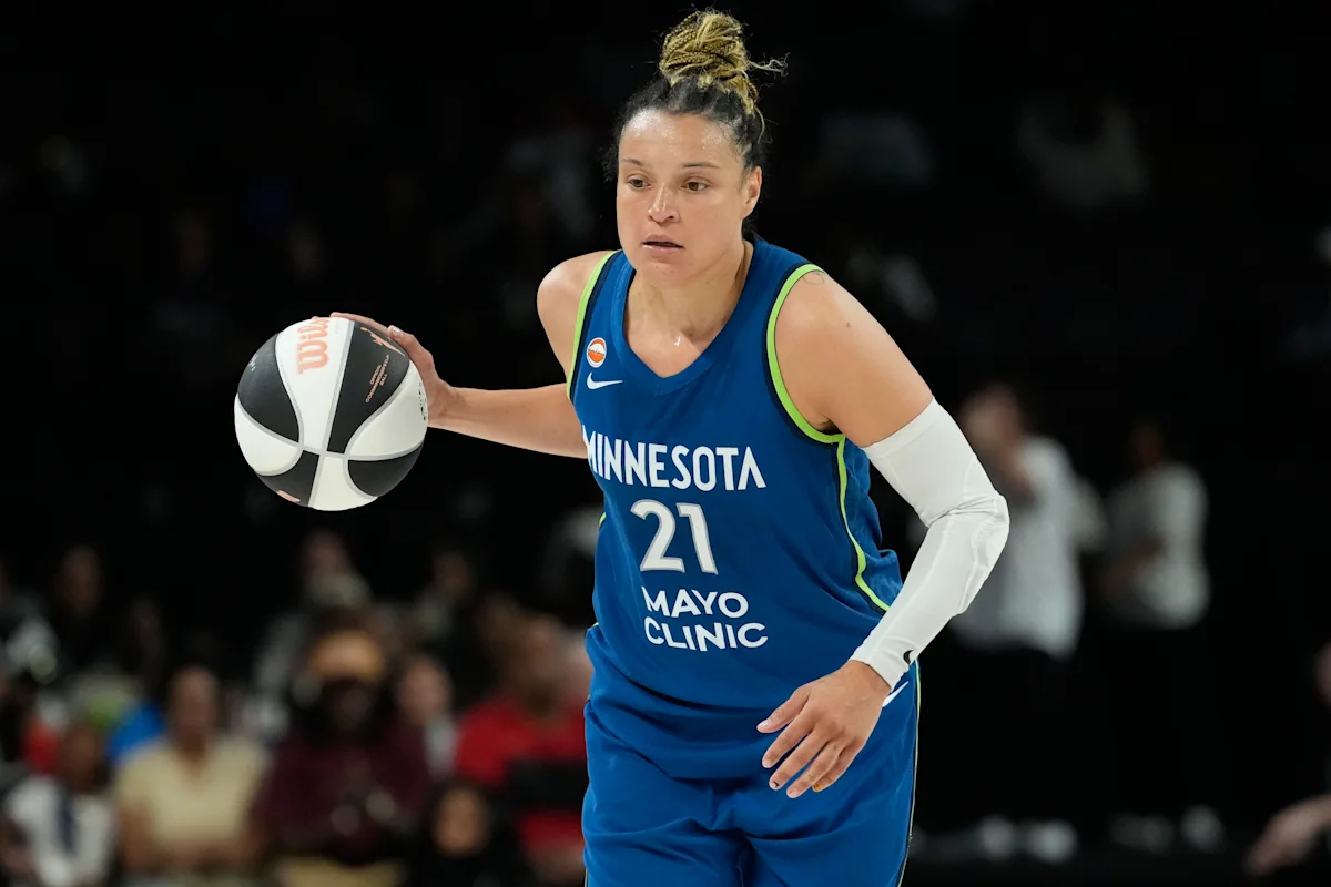Kayla McBride swishes WNBA-record 10 3-pointers, scores career-high 43 points in Lynx's 103-90 win over Wings