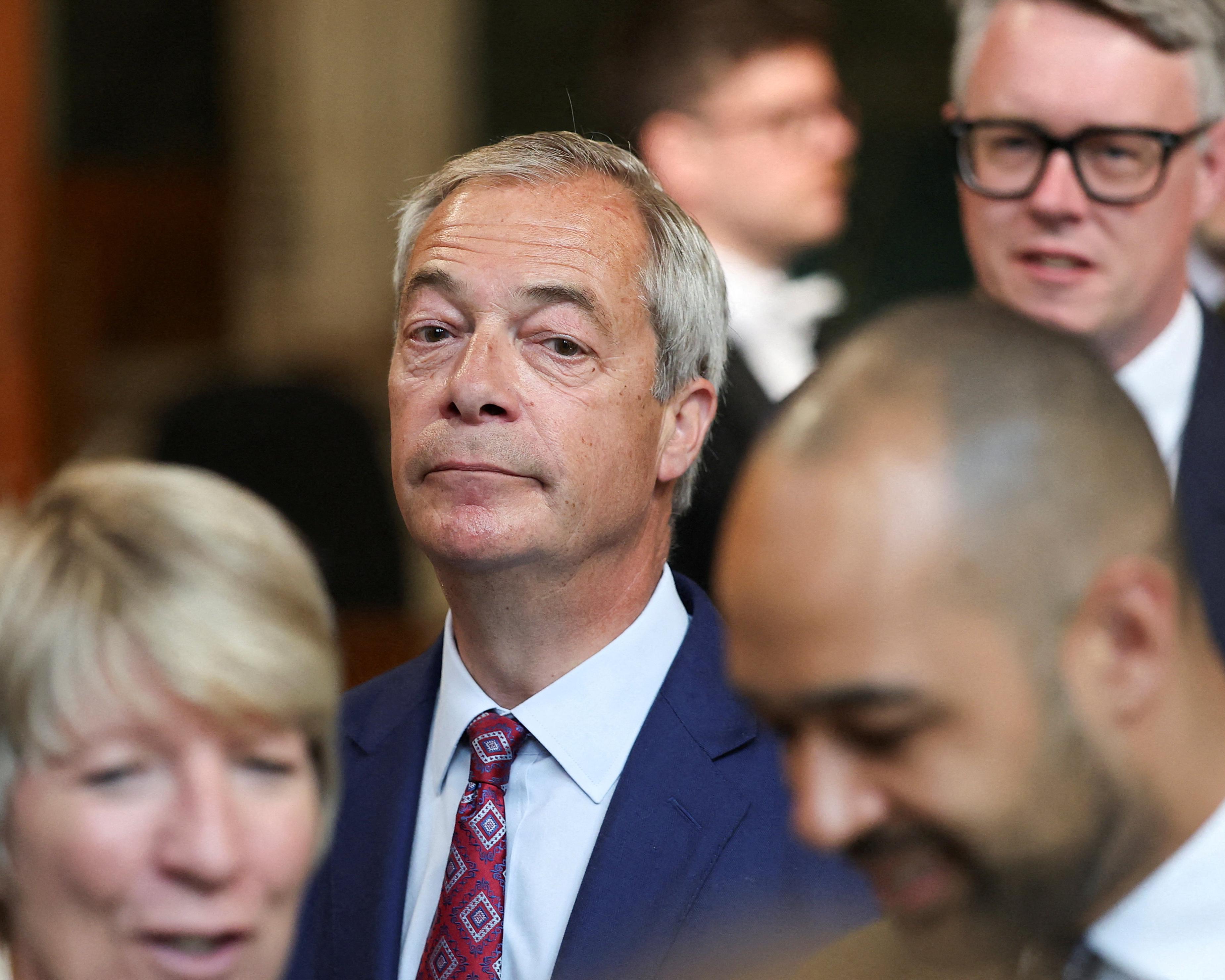 Labour reports alleged Farage hack to security officials after Reform leader fails to