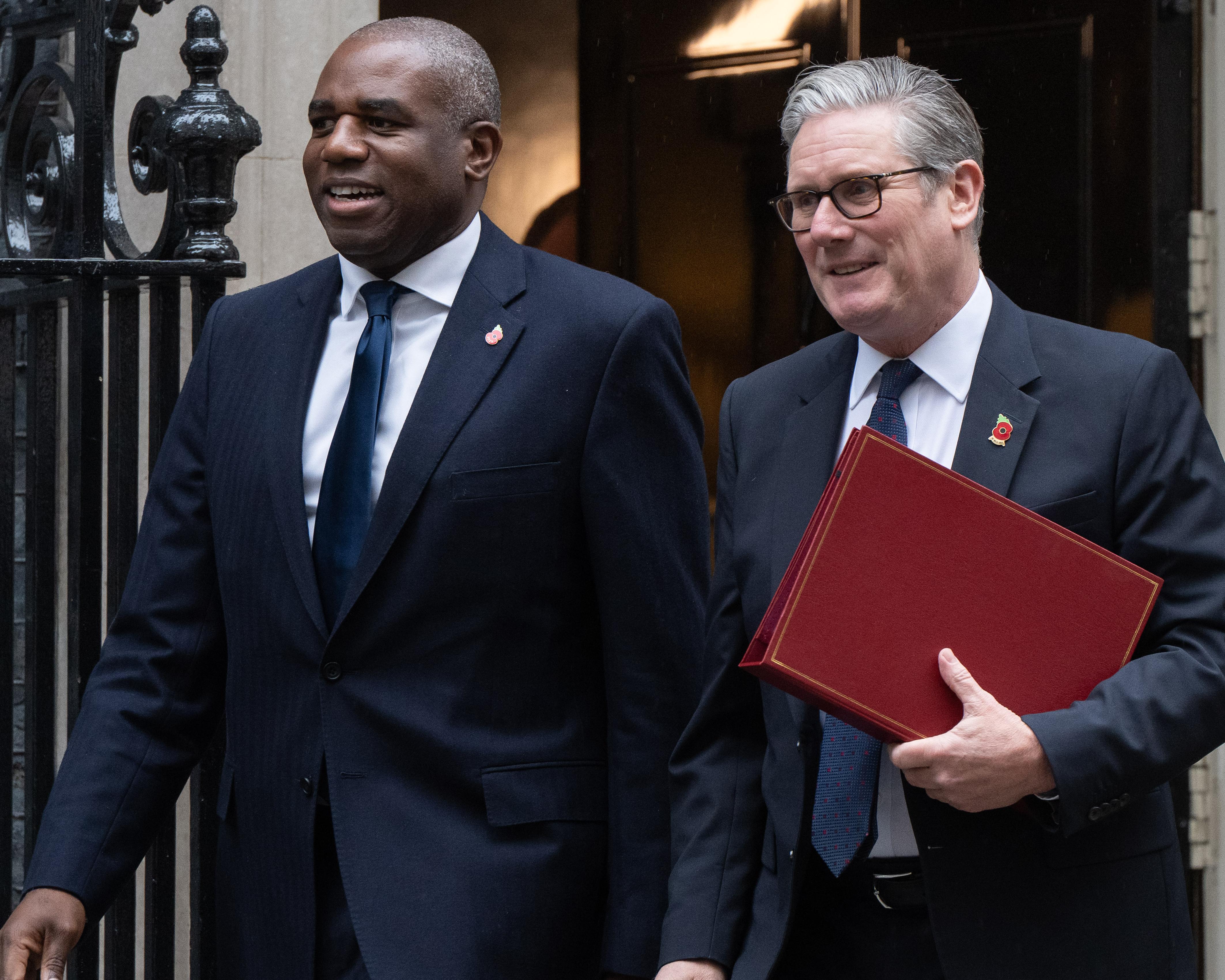 Starmer is not setting out timetable for his departure, says David Lammy