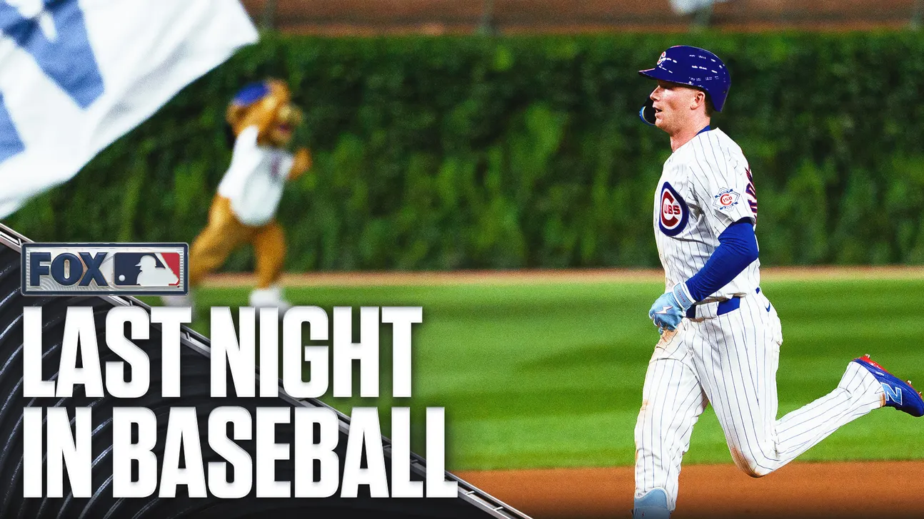 
					Last Night In Baseball: Crow-Armstrong Makes It 30-30 And A Cubs' W With 1 Swing
				