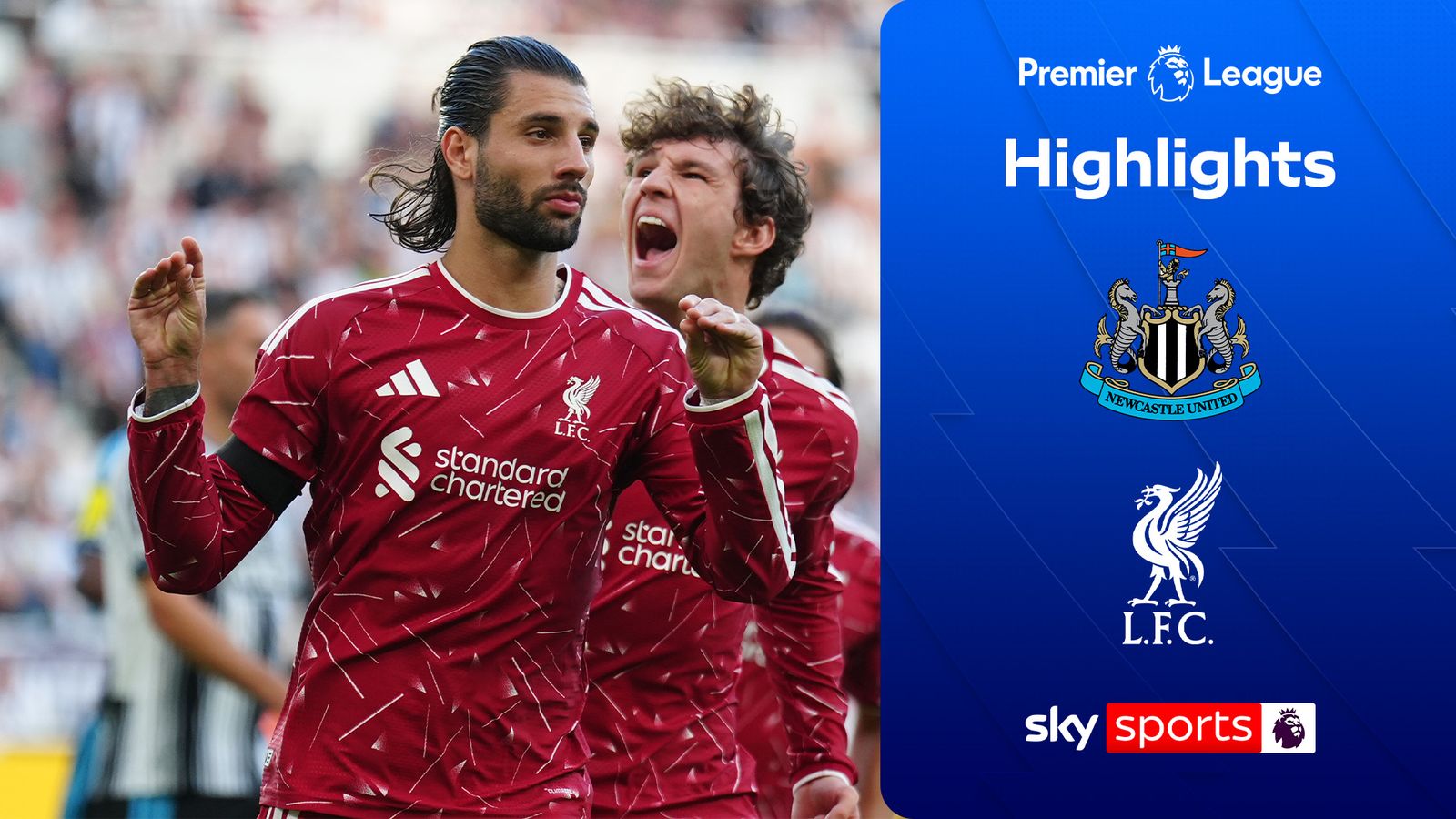 Late Liverpool pen sees Szoboszlai silence Newcastle in draw