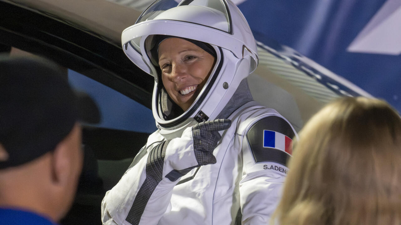 🔴Live: Sophie Adenot becomes first French female astronaut to venture outside ISS