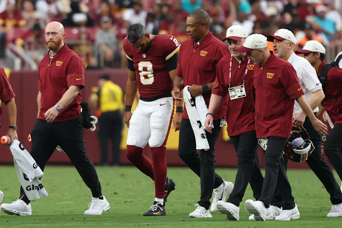 Marcus Mariota to miss Commanders preseason with sprained MCL