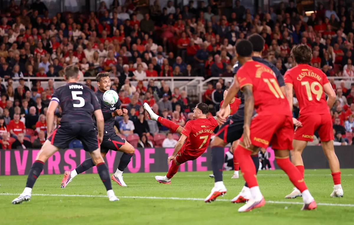 Middlesbrough 1-0 Wrexham: Spectacular Lankshear moves Boro into second round