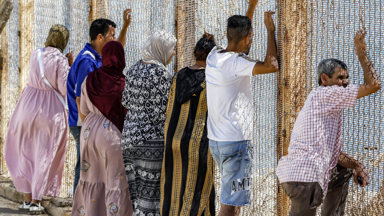 Moroccan families travel to Ceuta border in search of missing loved ones