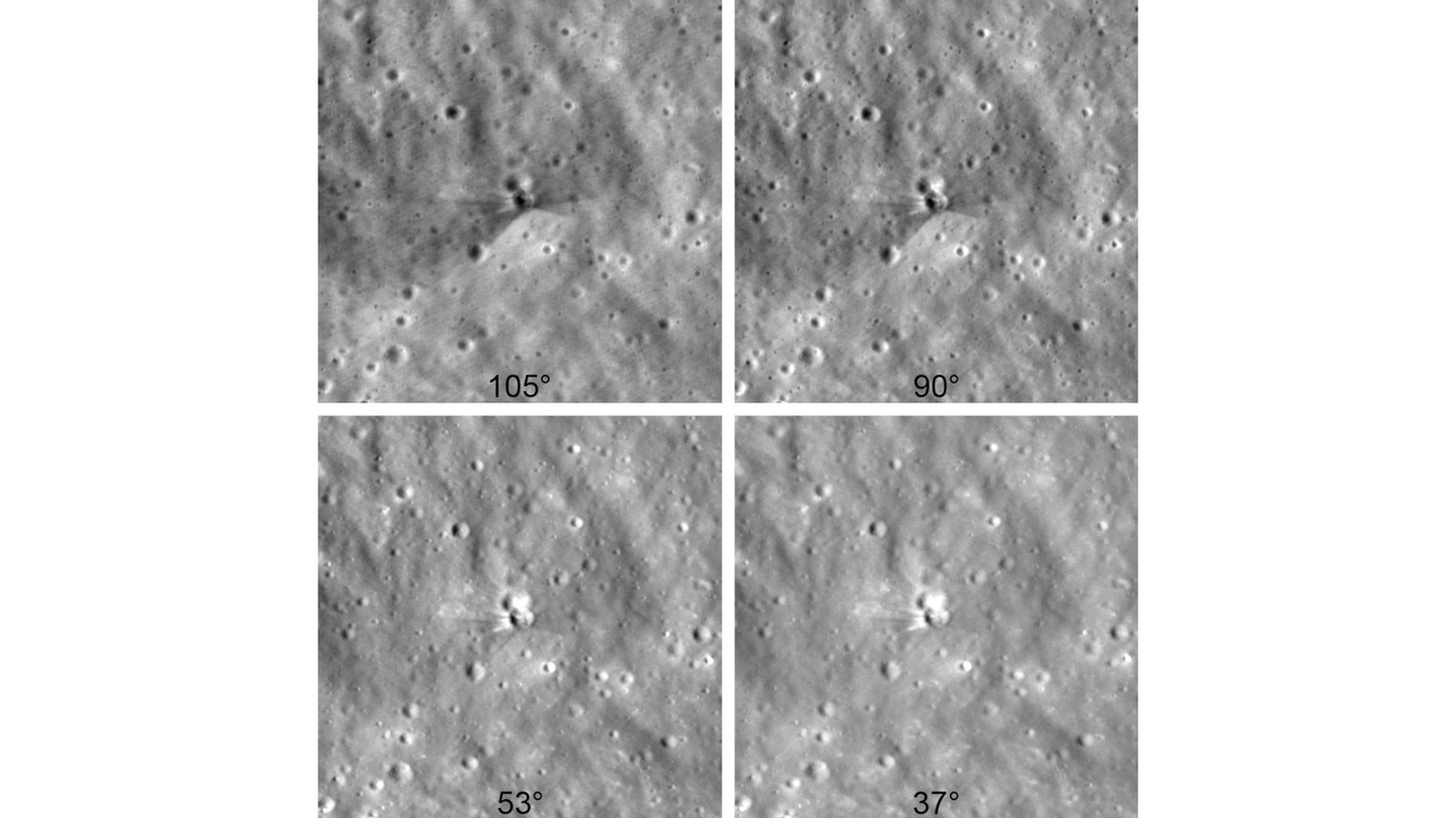 NASA images show crater on the moon caused by SpaceX Falcon 9 crash