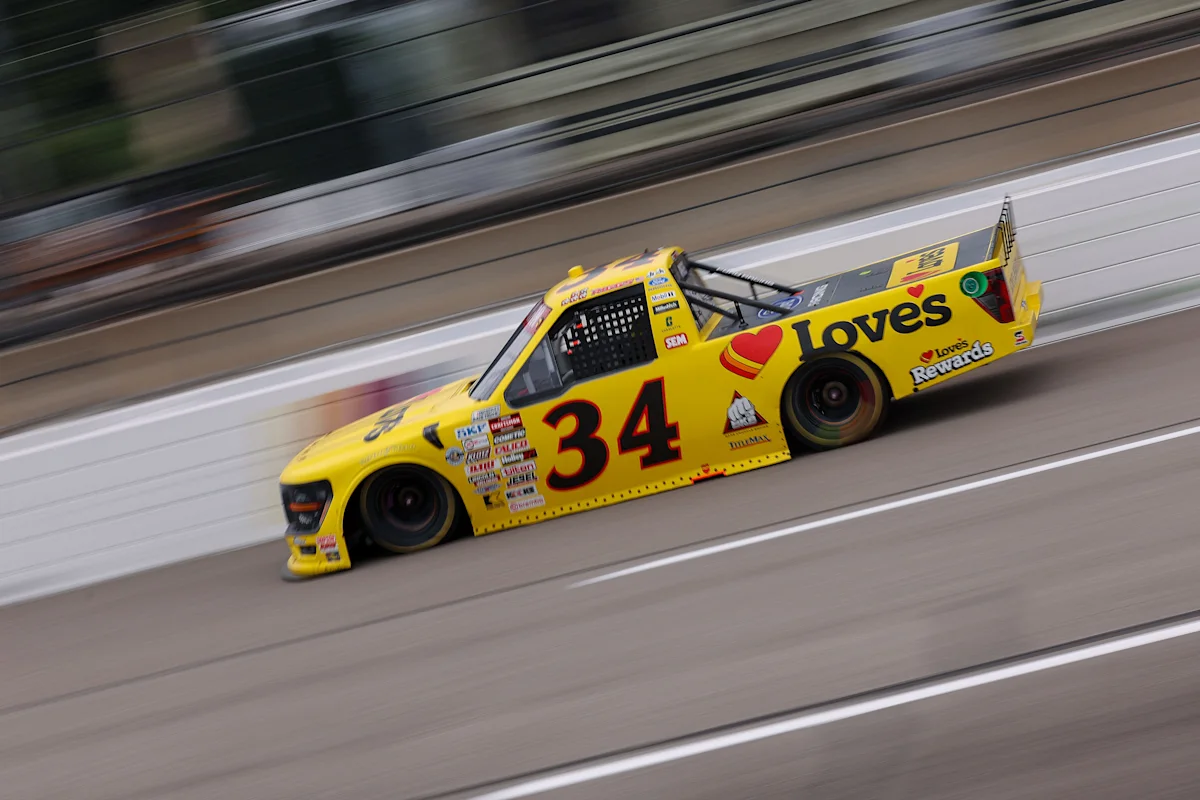 NASCAR starting lineup for Truck race at New Hampshire in August 2026