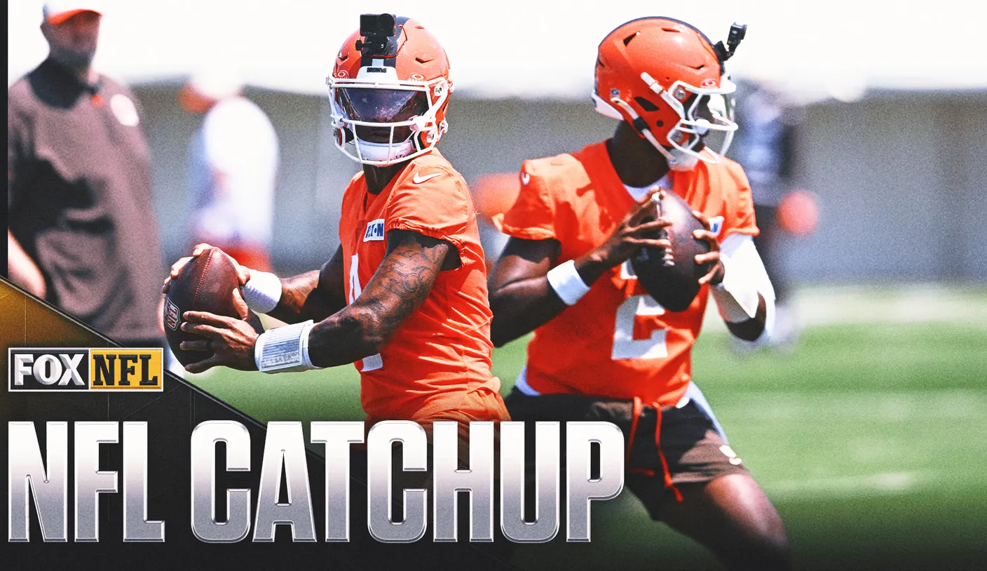 NFL Catchup: Browns, Falcons Name Preseason Starting QBs; Johnson's Bold Goals