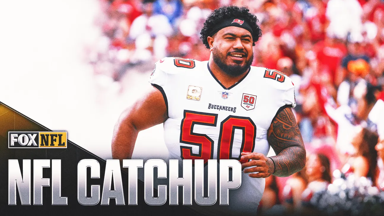 NFL Catchup: Vita Vea Gets His Deal, Sparks At Eagles-Patriots Practice & More