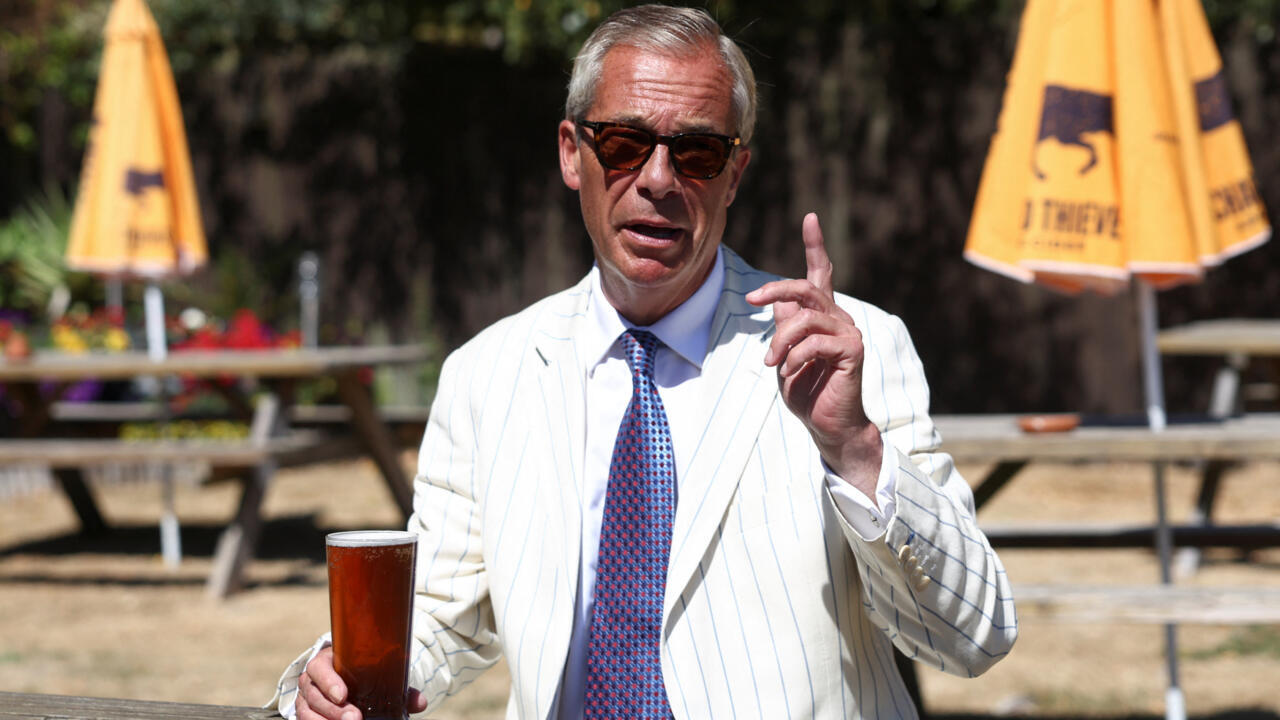Nigel Farage beats Count Binface to regain UK parliamentary seat in widely mocked by-election