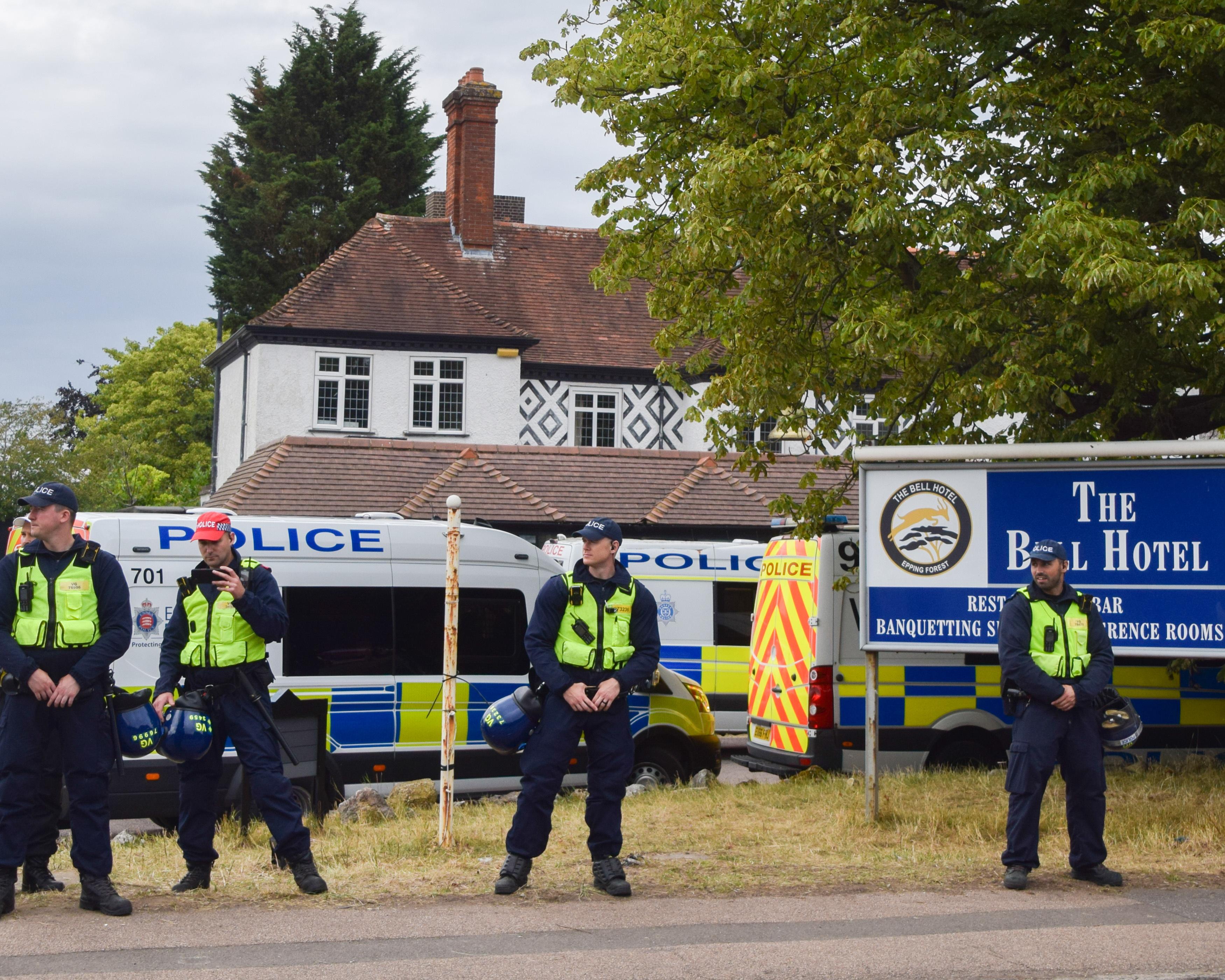 Number of asylum seekers living in hotels across UK halves within a year