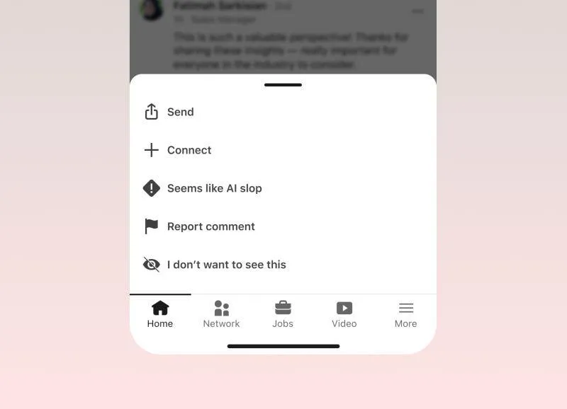 Over one million people have clicked LinkedIn’s AI slop button