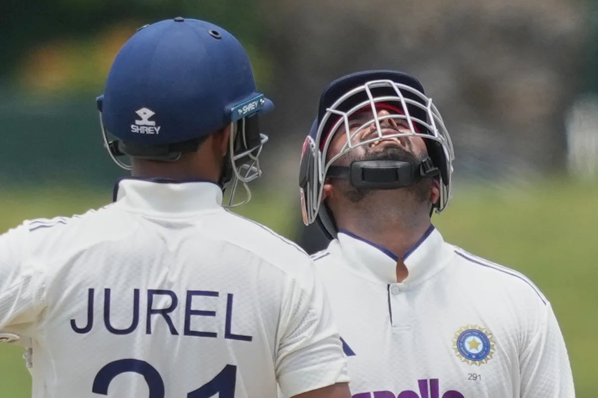 Pant, Jurel guide India to 419-6 at lunch on Day 2 of the 2nd cricket test against Sri Lanka