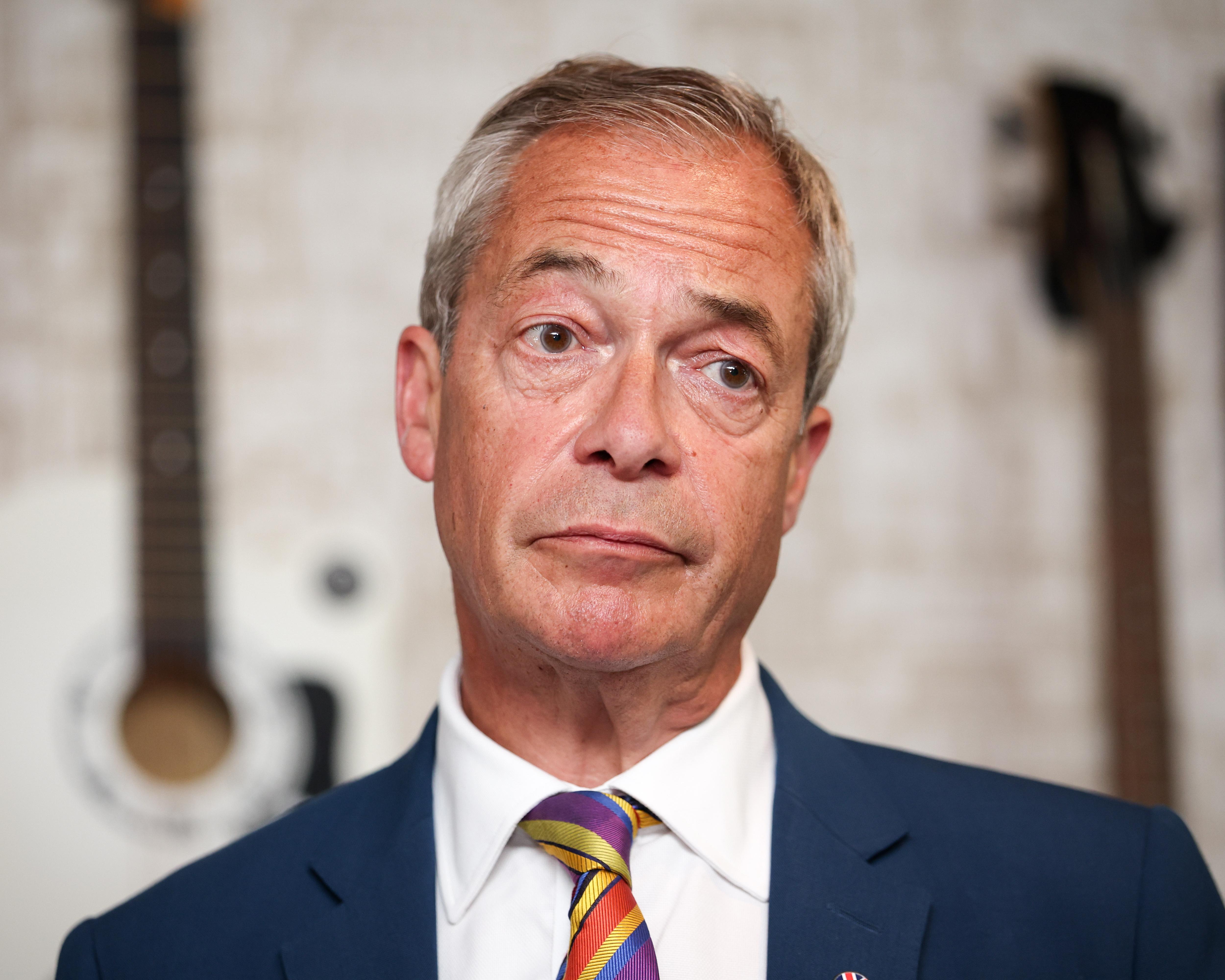 Nigel Farage faces inquiry over £5m gift from crypto billionaire