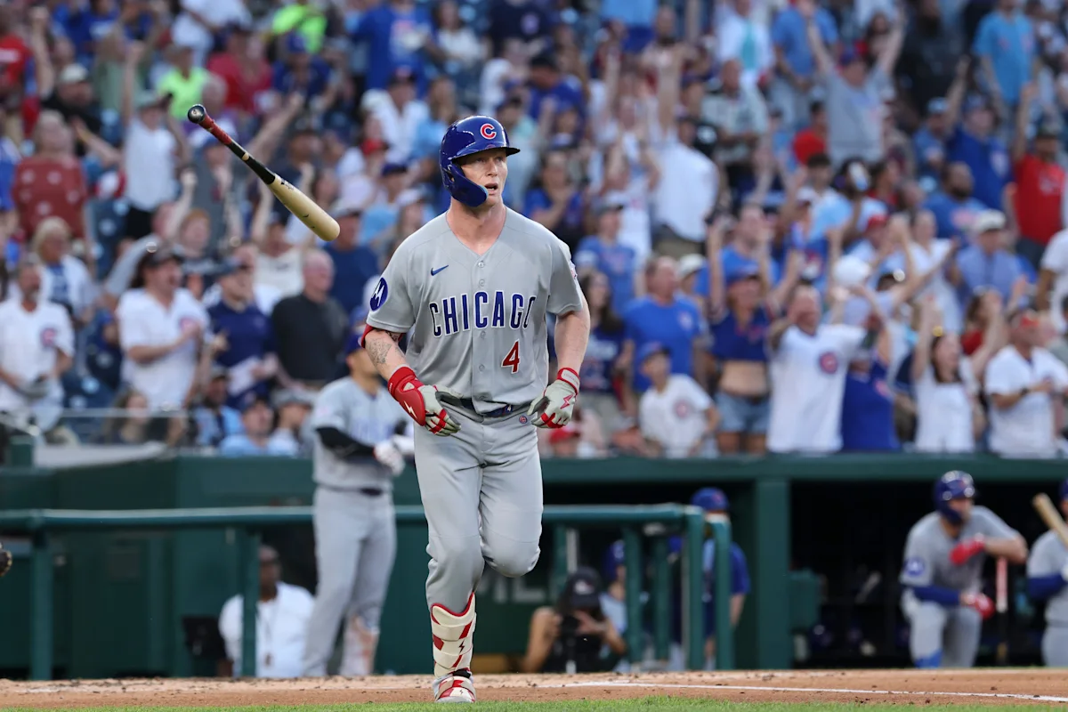 Pete Crow-Armstrong hits 27th homer and Cubs beat Nationals 8-6 to move 20 games over .500