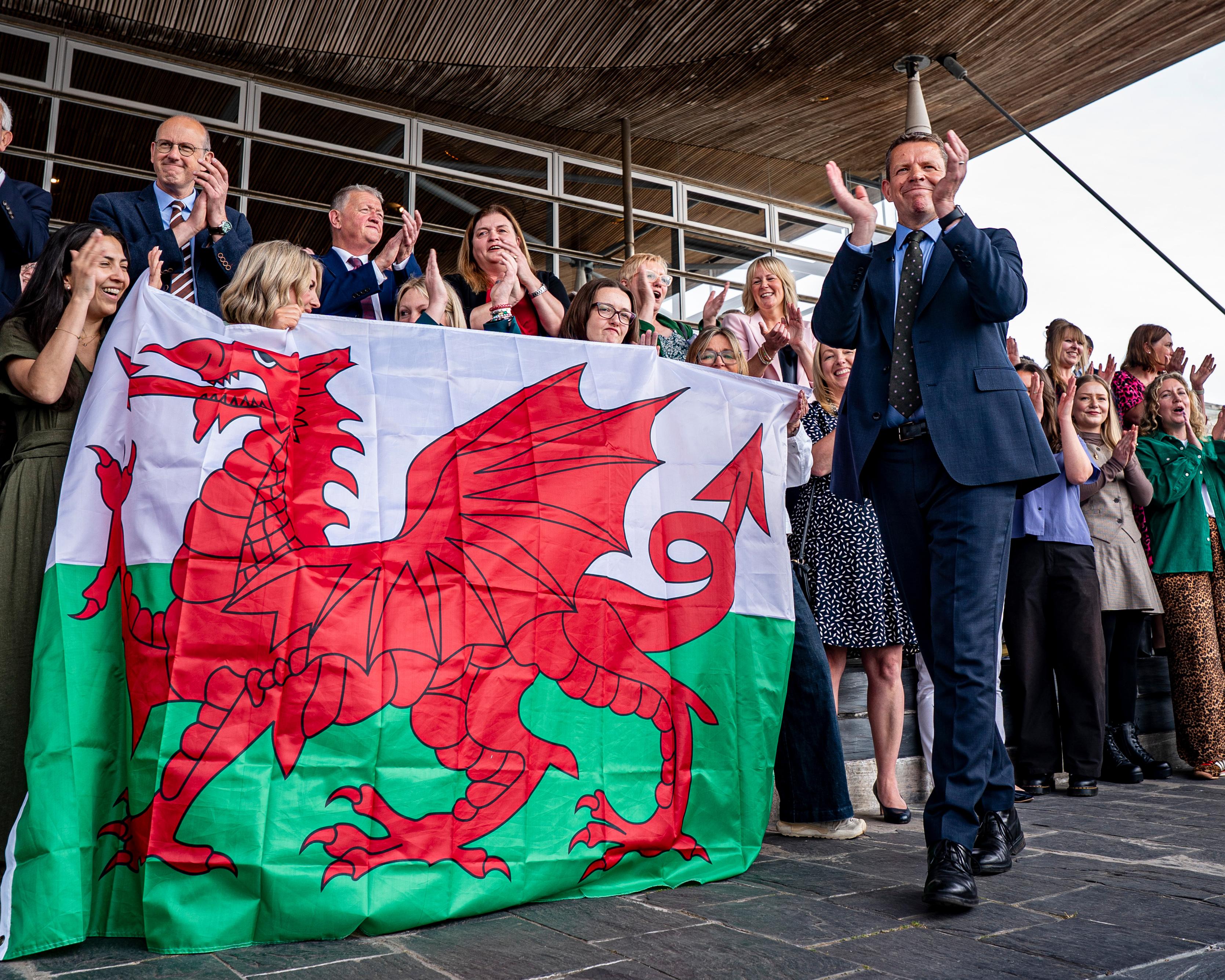 Plaid Cymru leader says he hopes to be made first minister as early as Tuesday