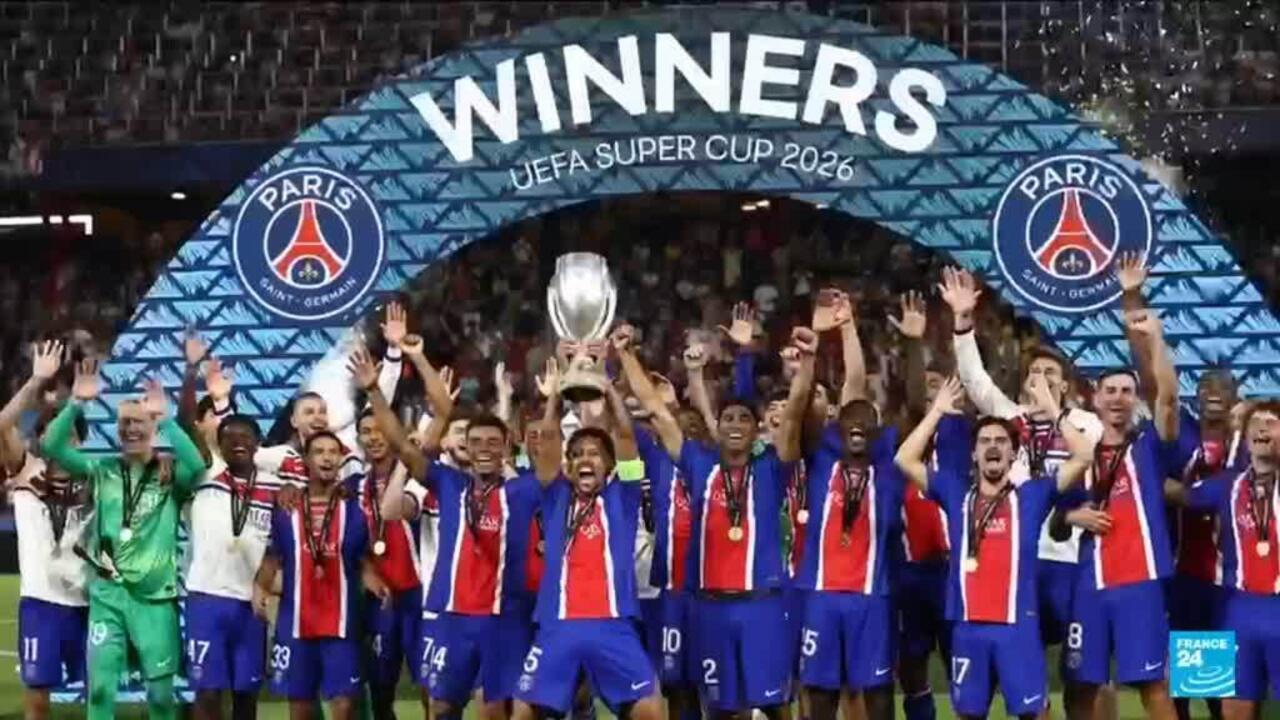 PSG down Aston Villa to retain UEFA Super Cup