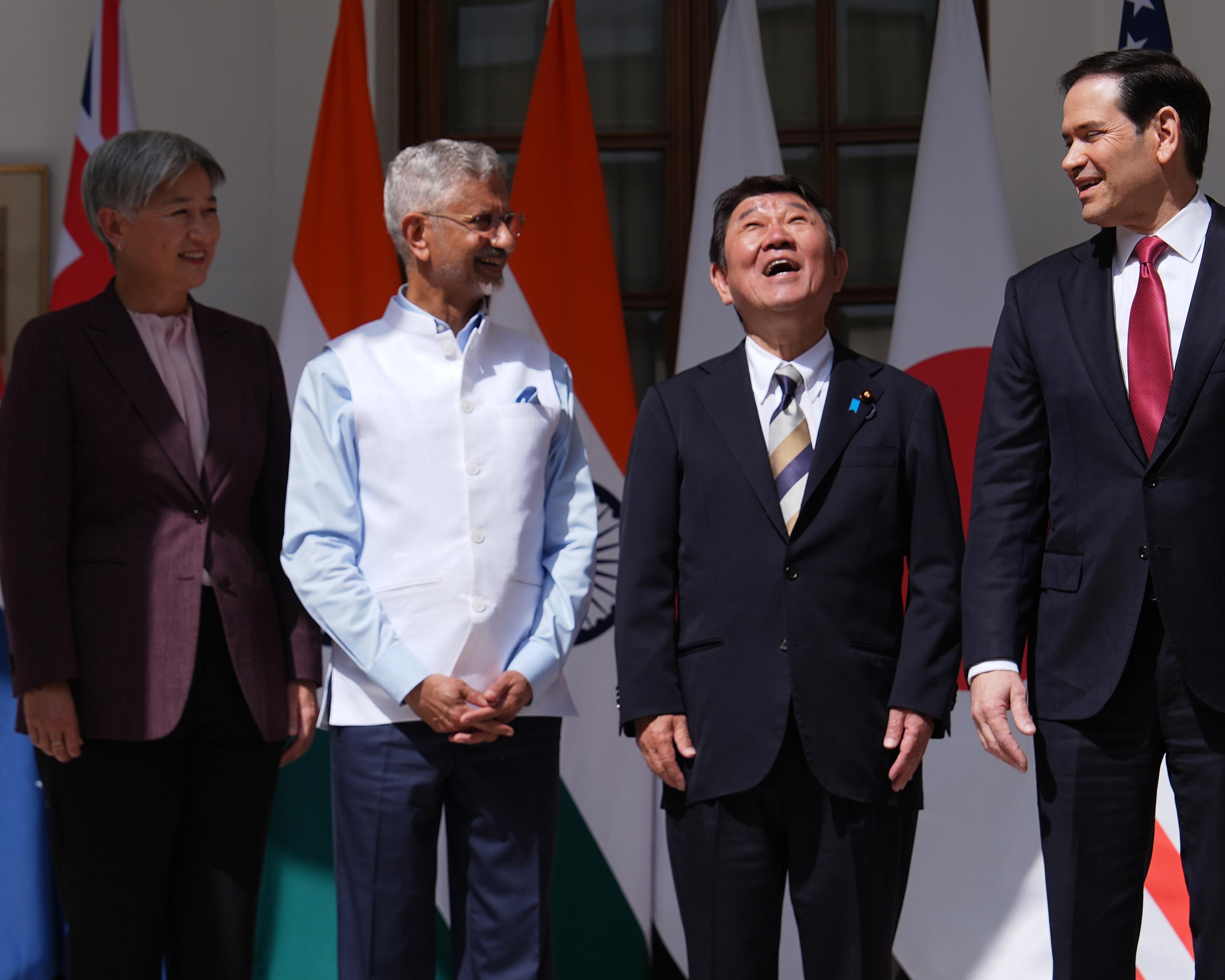 Australia politics live: Quad countries ink deal to build surveillance network and Fiji port to counter China