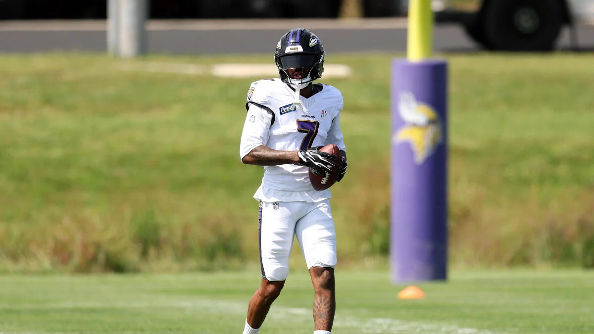 
                        Ravens' Rashod Bateman arrested on charges of family violence stemming from June incident in Georgia
                    