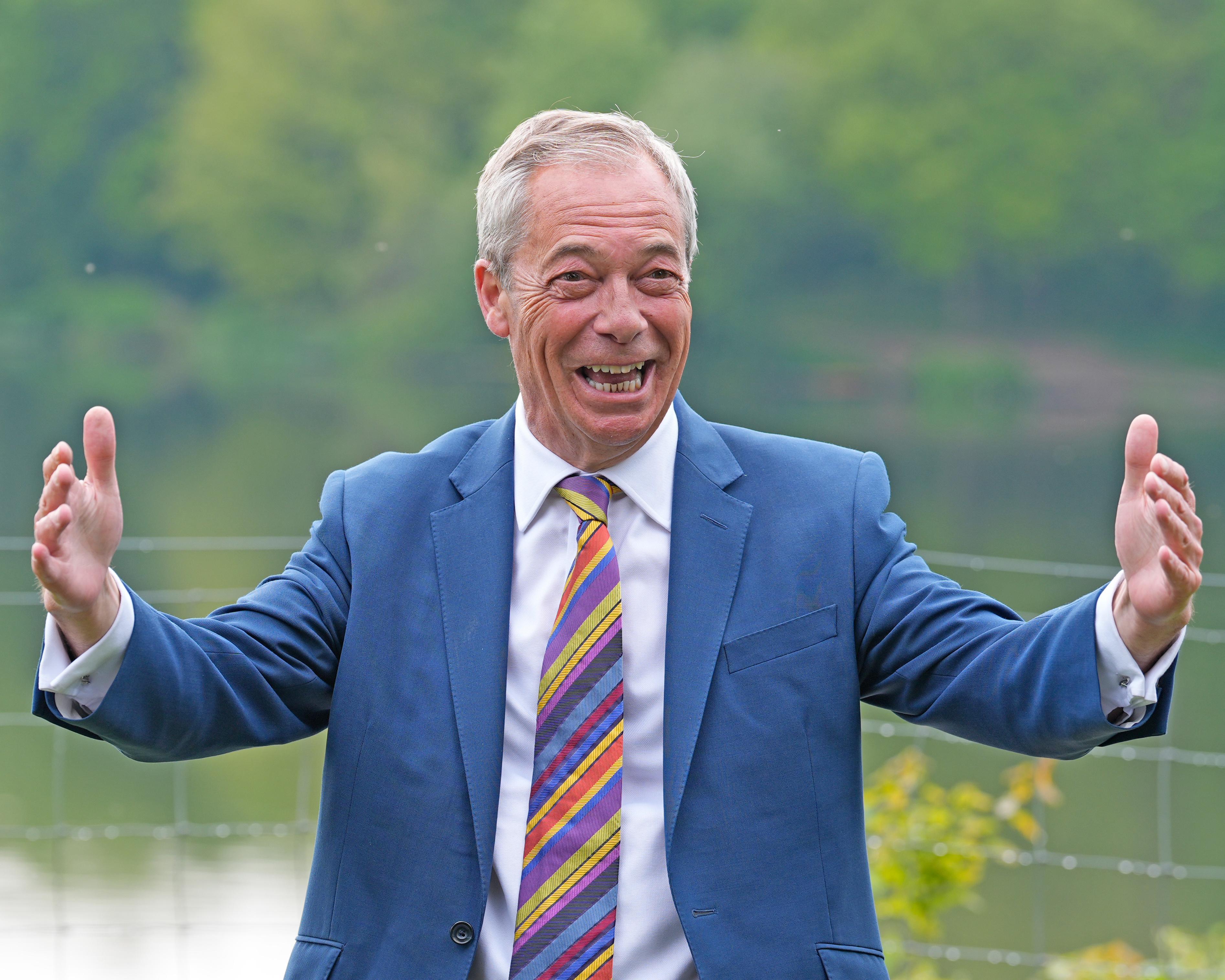 Nigel Farage hails ‘historic shift in politics’ after Reform UK election gains