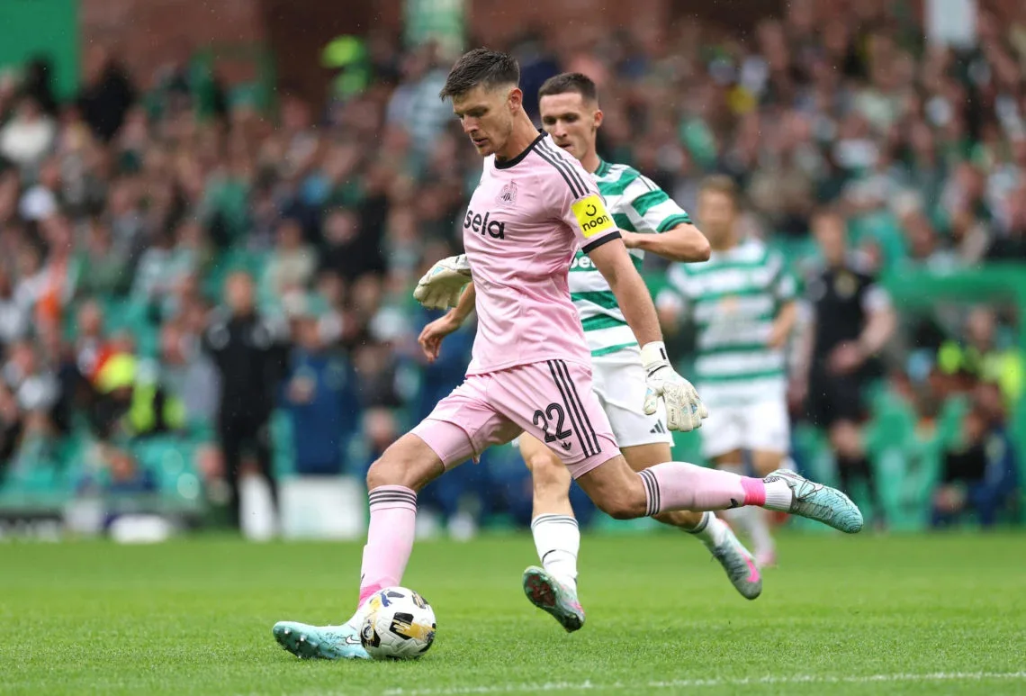 Report: Celtic monitoring Newcastle’s Nick Pope