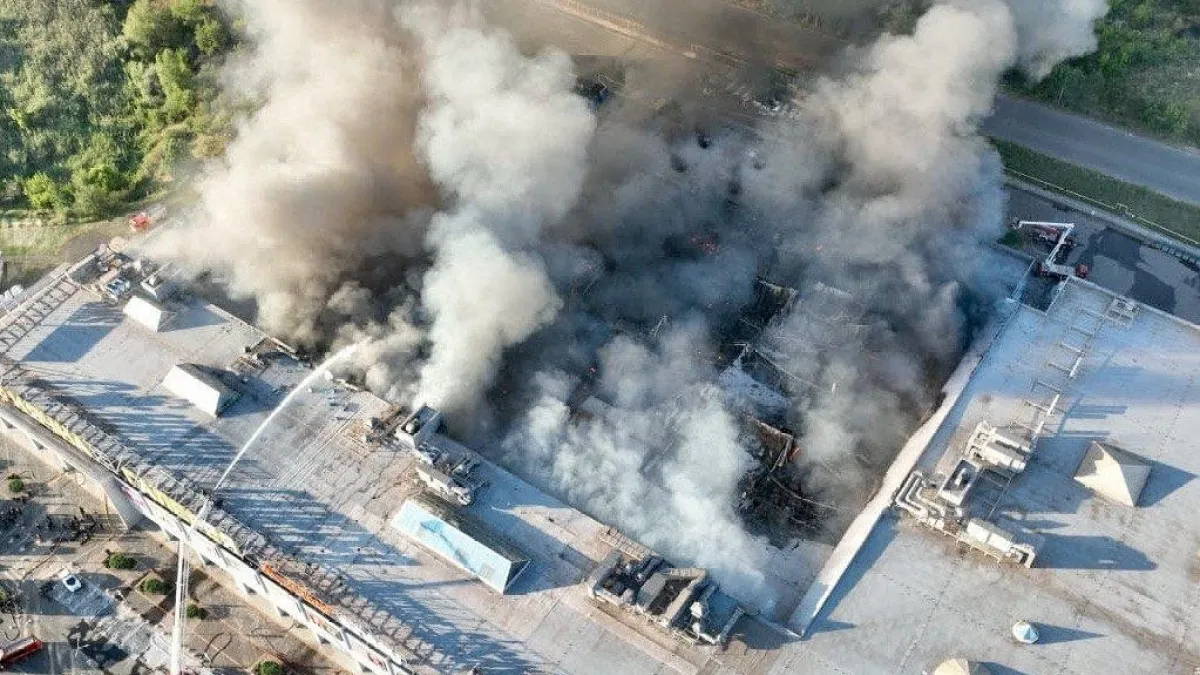 Russian drone attack on busy shopping centre kills 14 in Ukraine