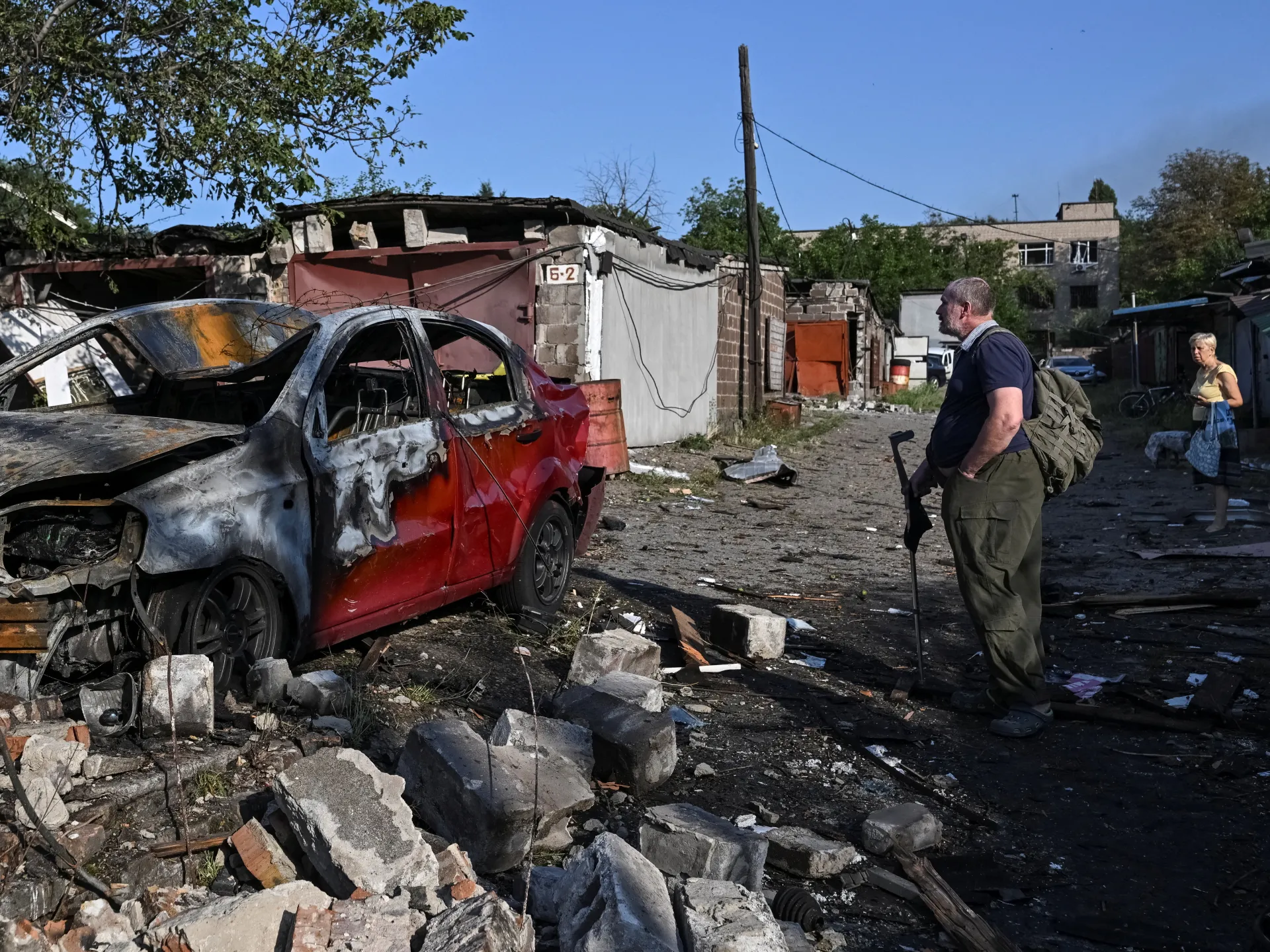 Russian strike sparks fire at Ukraine port; Zelenskyy seeks interceptors