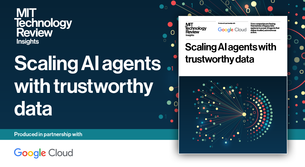 Scaling AI agents with trustworthy data