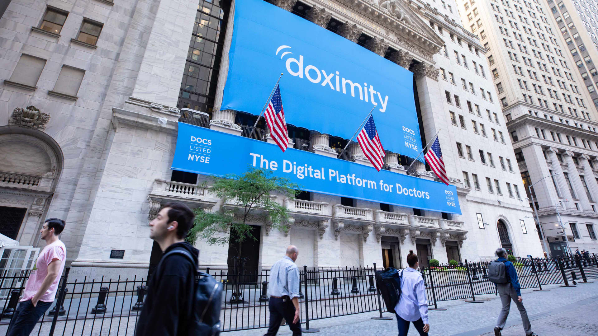 Shares of this digital medical platform were up more than 100% at one point. Here's what's driving it