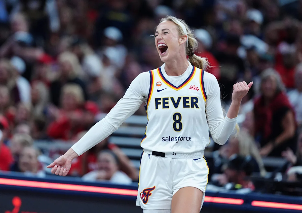 ‘She’s a warrior’ – WNBA fans react to Sophie Cunningham’s ‘awesome’ moment in Fever win over Liberty