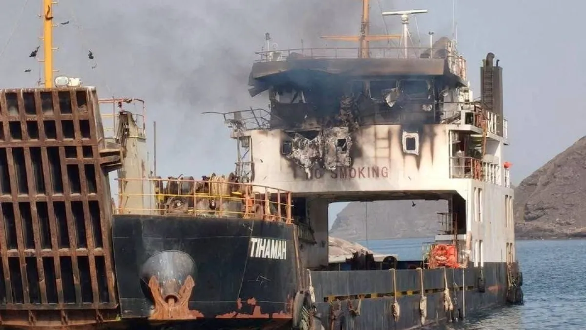 Six killed in Houthi attack on Bab al-Mandeb ship, Yemen’s government says