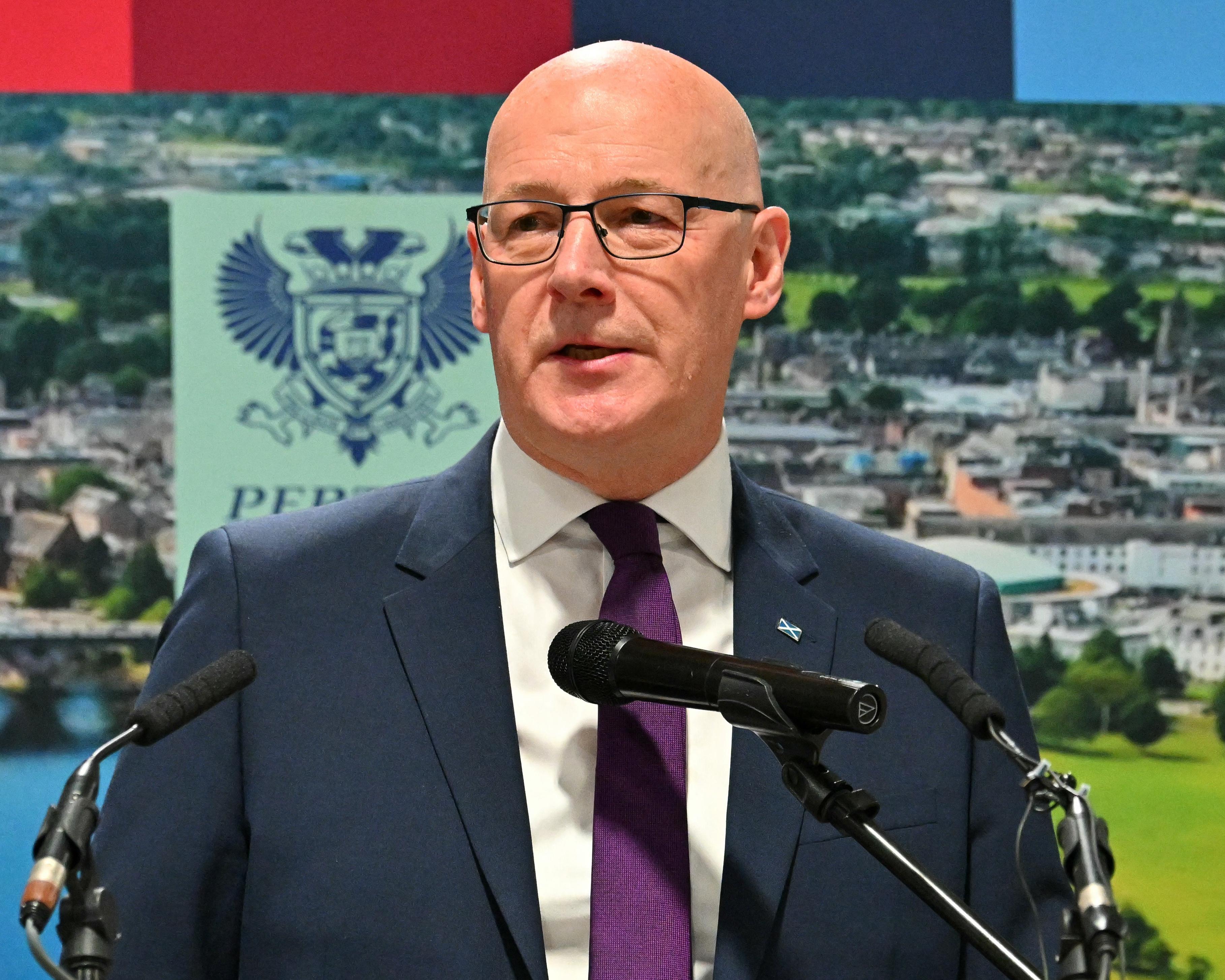 John Swinney declares victory for SNP in Holyrood elections