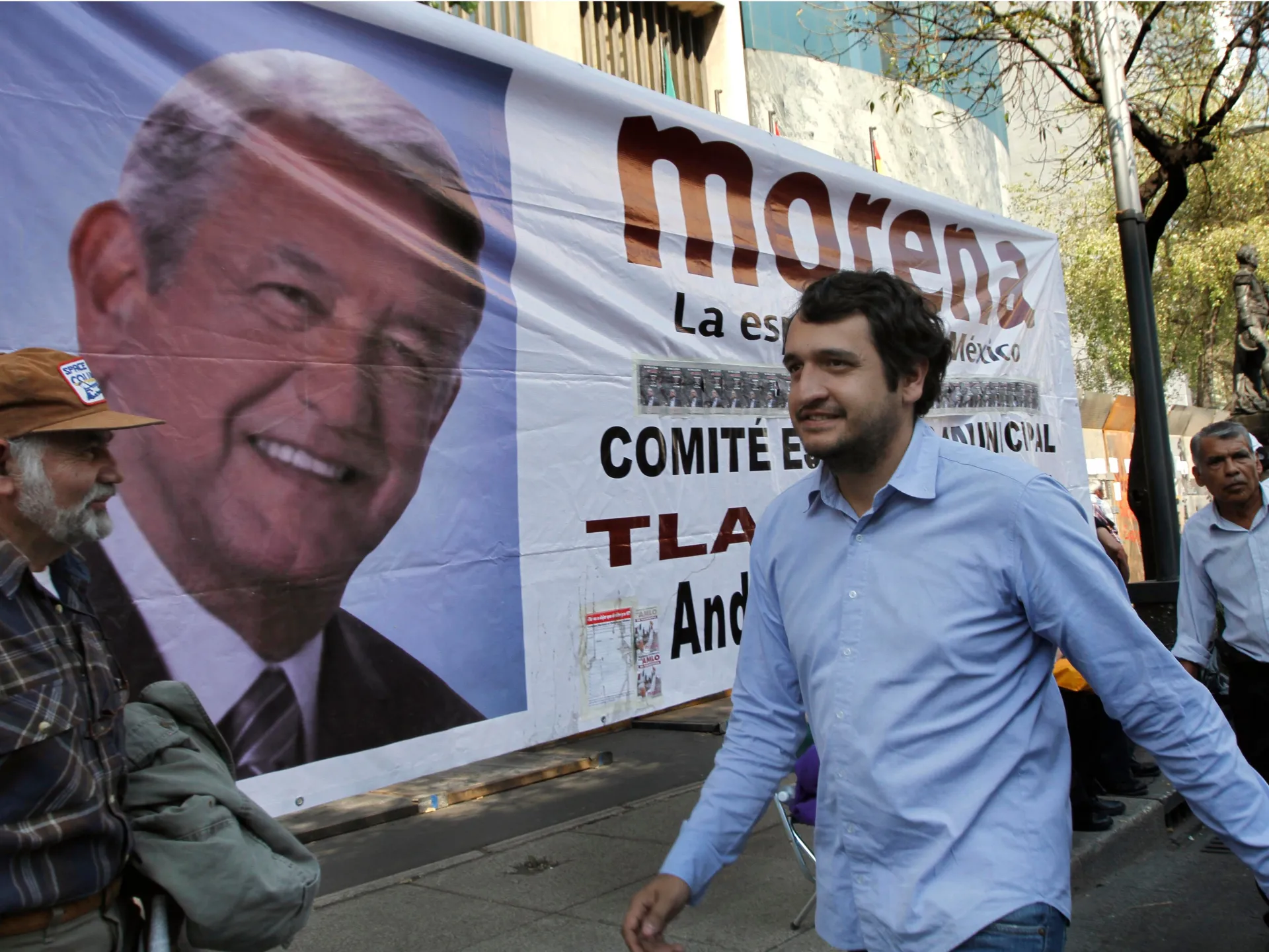 Son of Mexico’s former president AMLO alleges US revoked his visa