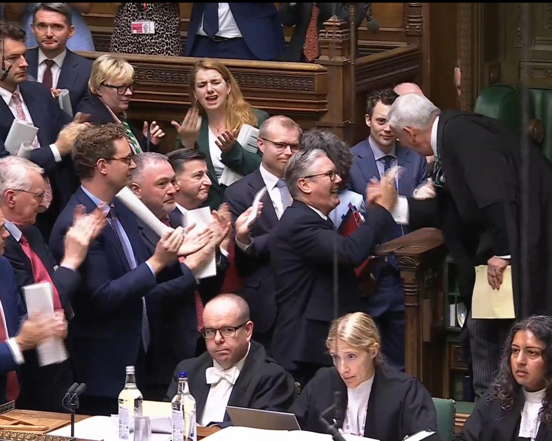 ‘We did pull the levers’: emotional Starmer defends his record