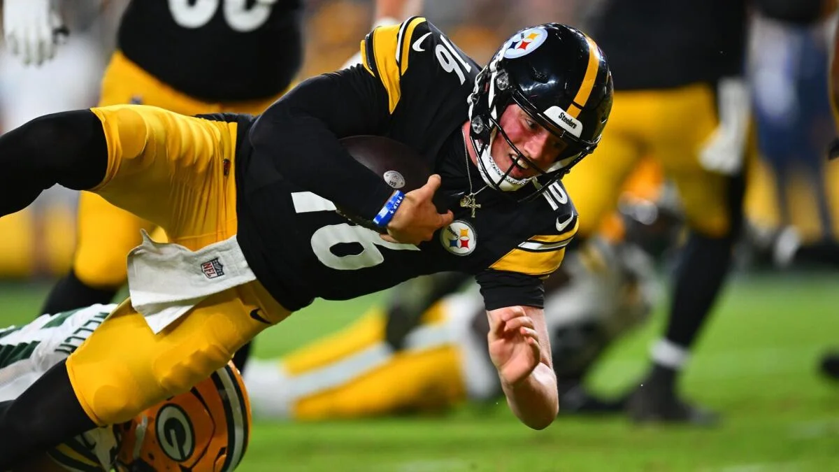 
                        Steelers rookie QB Drew Allar exceeds expectations in NFL debut vs. Packers
                    