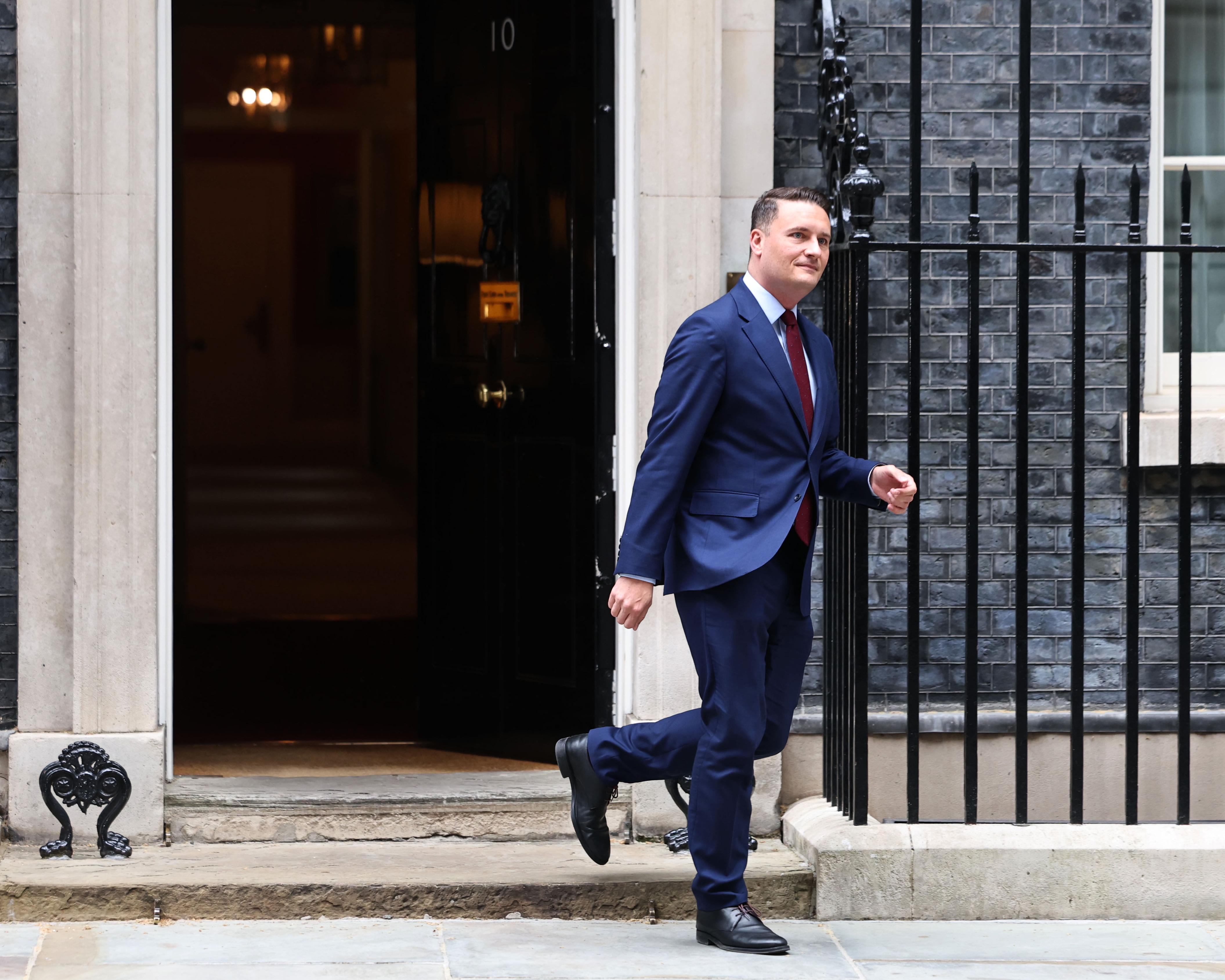 Wes Streeting leaves No 10 after planned talks with Keir Starmer last less than 20 minutes - UK politics live