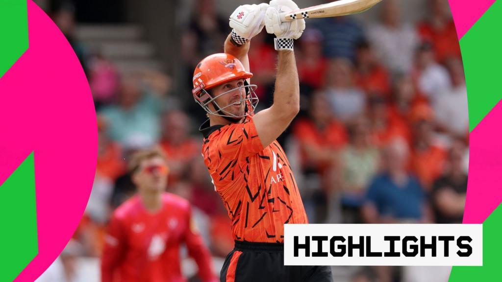 Sunrisers thump Welsh Fire to inch closer to knockouts