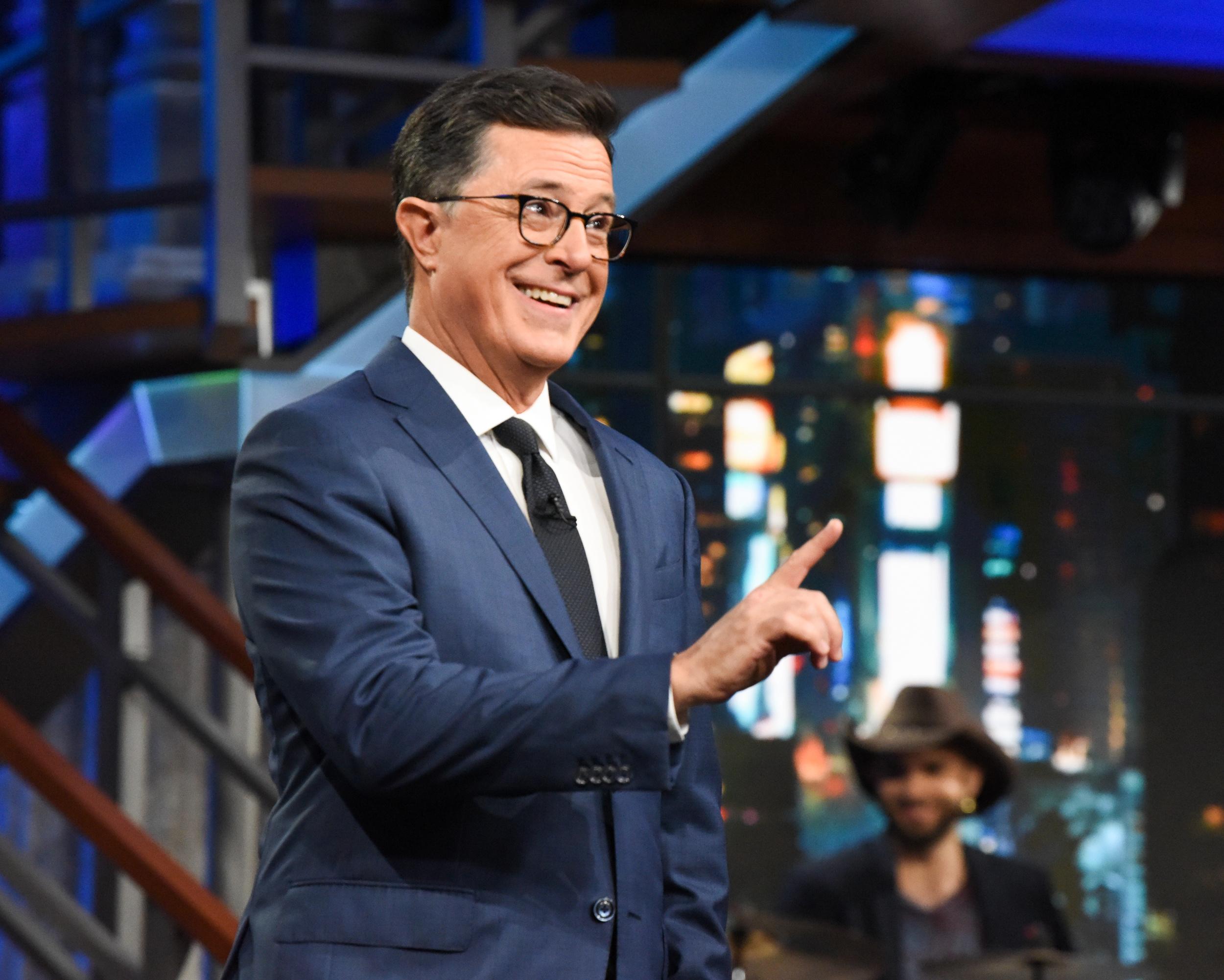 From Lord of the Rings to Dua Lipa: Stephen Colbert’s 10 greatest Late Show moments