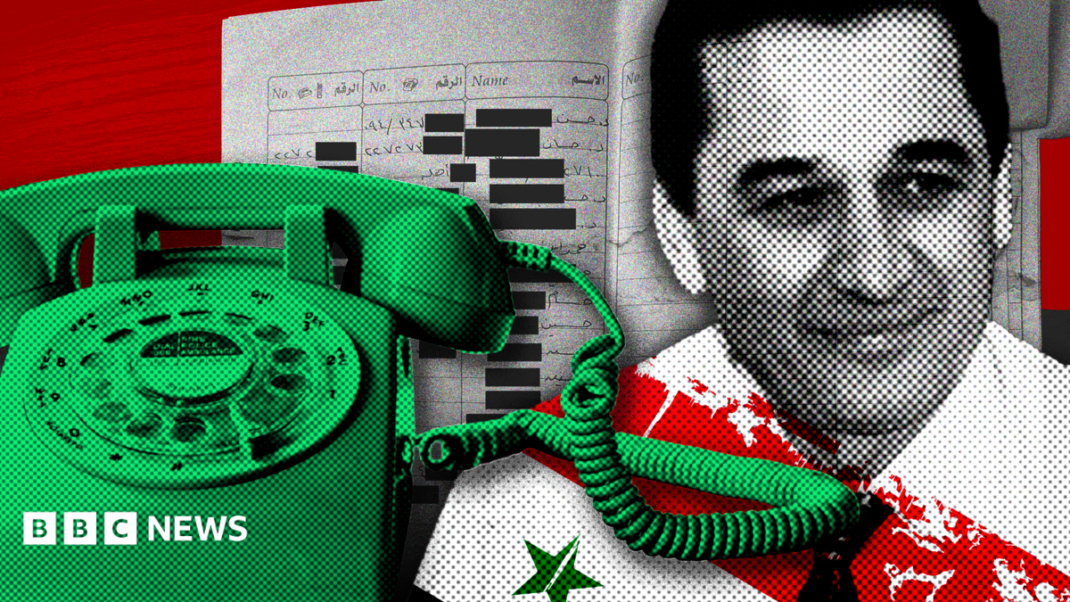 The phone book that led us to Assad's spy chief in hiding