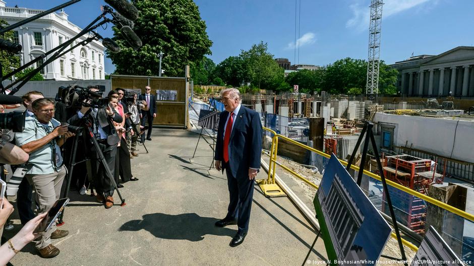 Trump asks Supreme Court to let White House ballroom construction continue