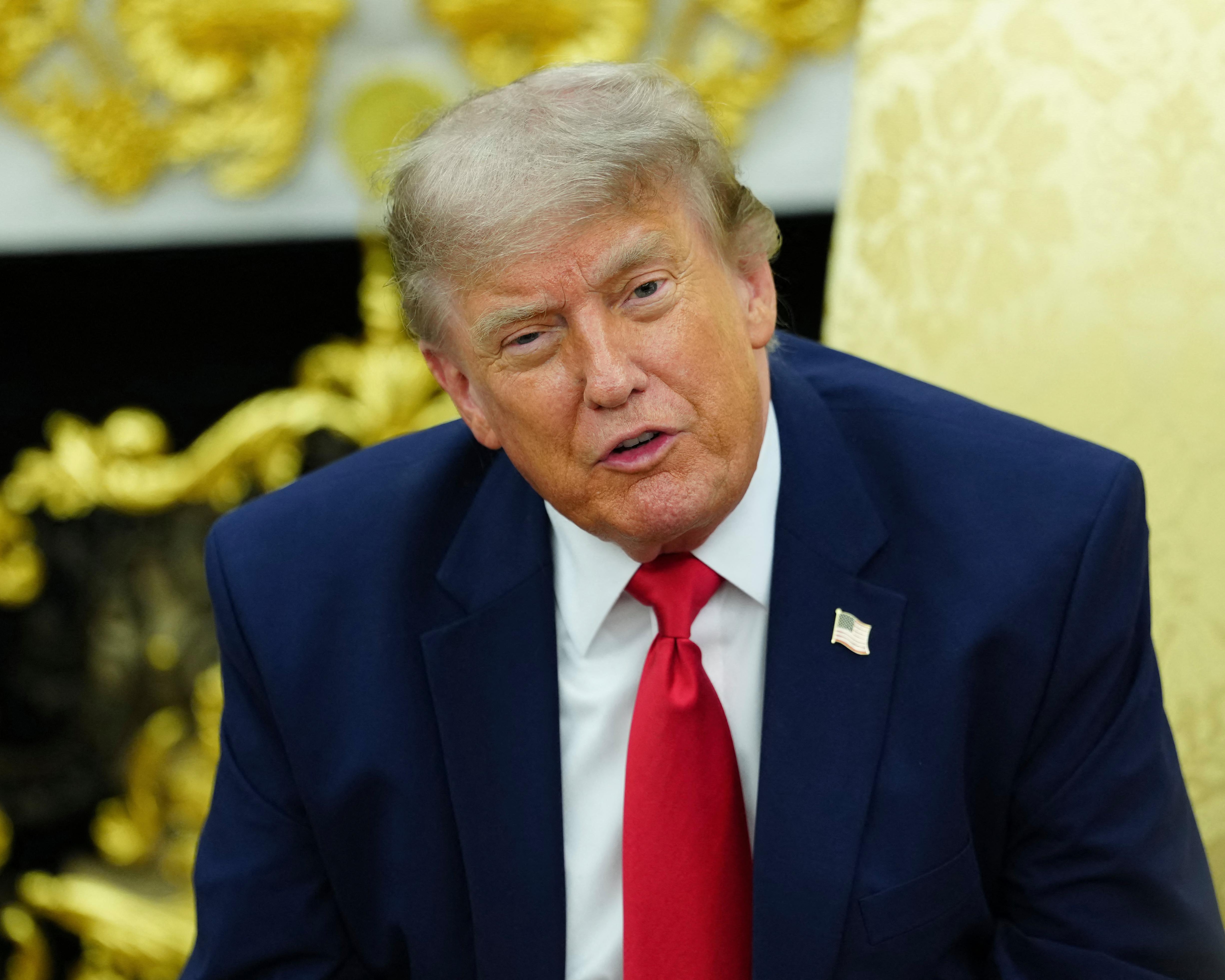 ‘I hear he’s extremely liberal’: Trump offers first comments on Andy Burnham