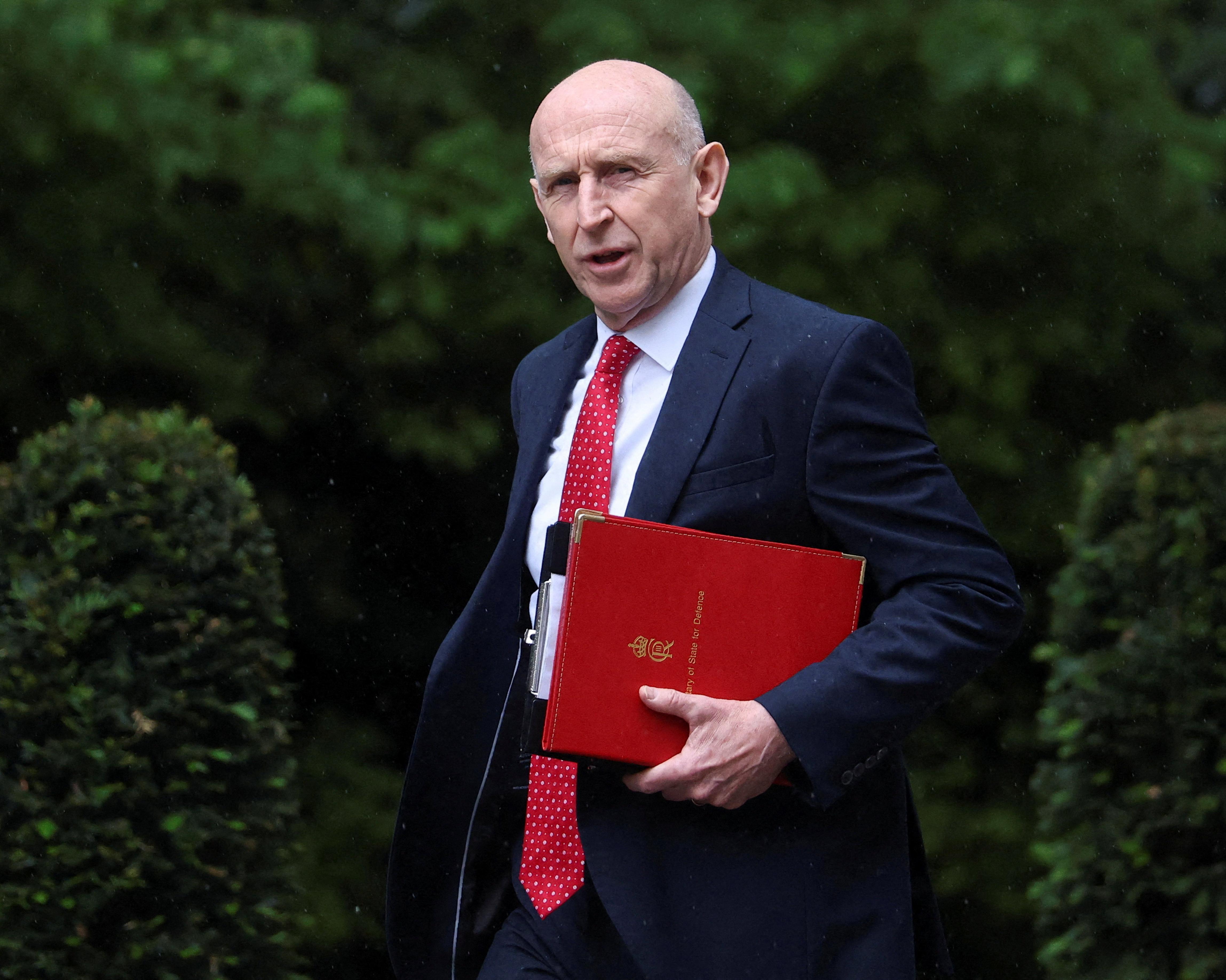 John Healey resigns as defence secretary over military spending