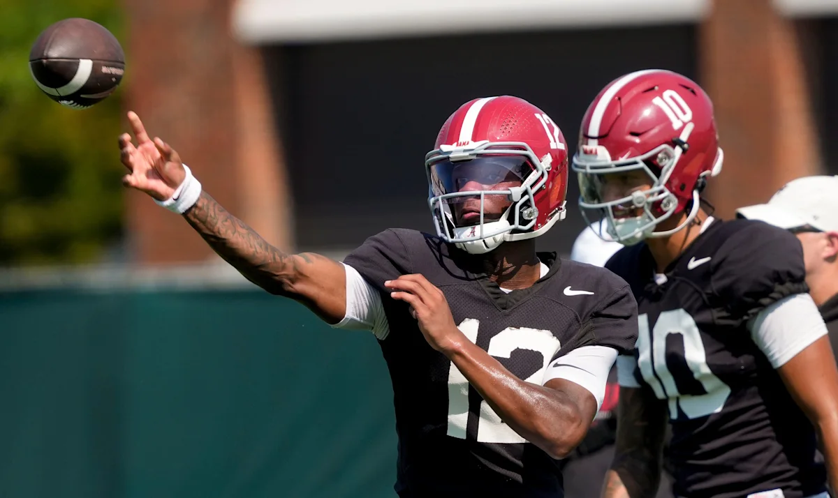 Updated Alabama football depth chart projection during fall camp