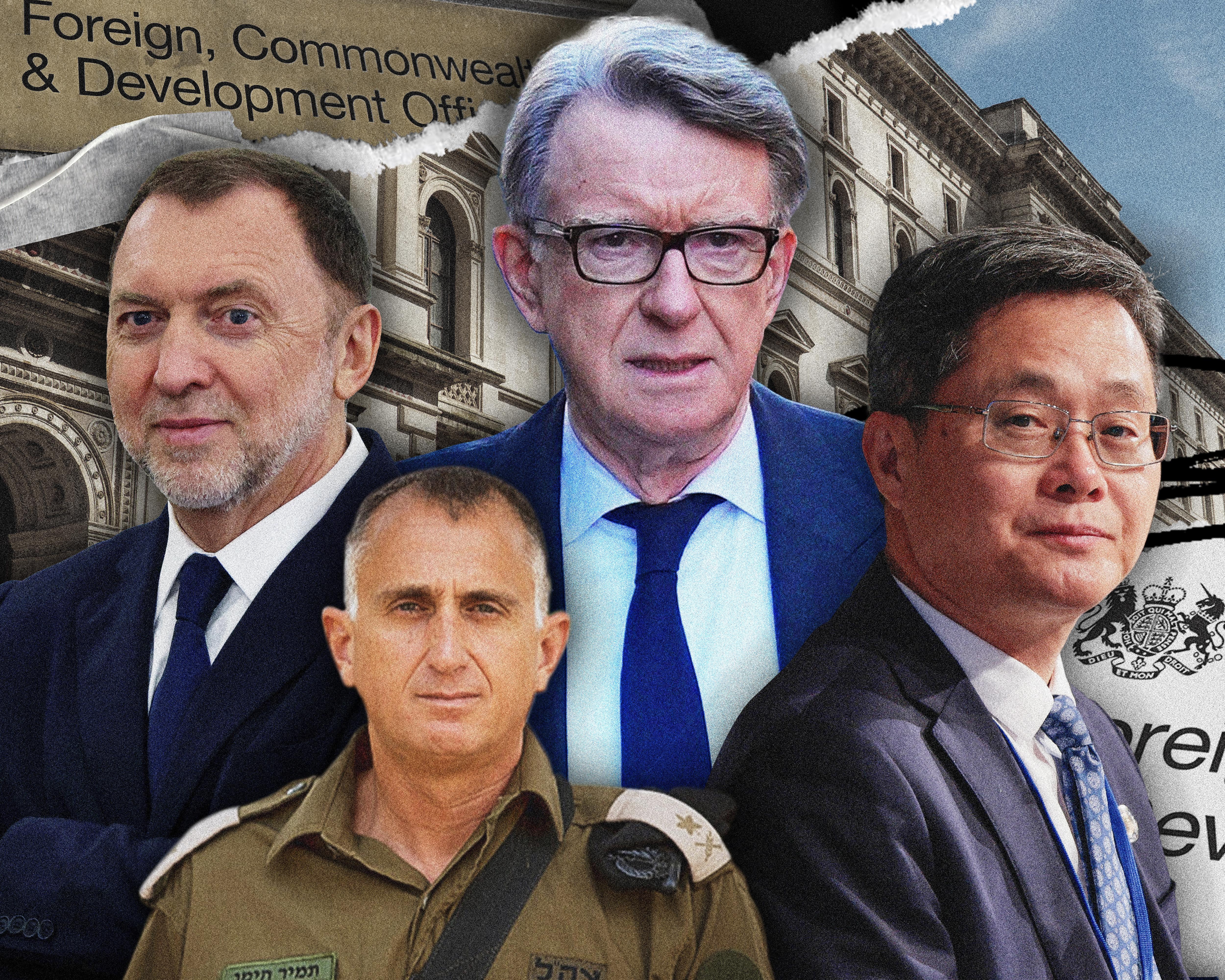 Revealed: Mandelson vetting warned of ties to senior figures in China, Russia and Israel